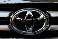 Logo của hảng sản xuất ôtô Toyota. (Nguồn: Reuters)