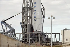 Space X chuẩn bị cho vụ phóng vệ tinh mới. (Nguồn: Livemint)
