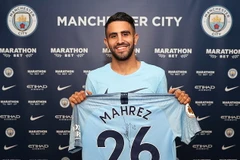 Riyad Mahrez, bản hợp đồng đắt giá nhất của Man City. (Nguồn: Getty Images)