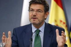 Bộ trưởng Tư pháp Tây Ban Nha Rafael Catala. (Nguồn: PressTV)