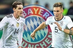 Niklas Sule (phải) và Sebastian Rudy. (Nguồn: DeFodi.de)