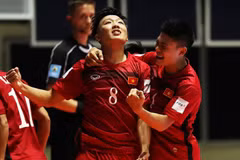 Tuyển bóng đá Futsal Việt Nam nhận giải Fair Play. (Nguồn: Getty Images)