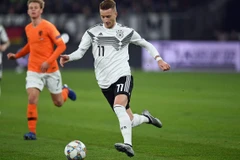 Marco Reus trong màu áo đội tuyển Đức. (Nguồn: dfb)