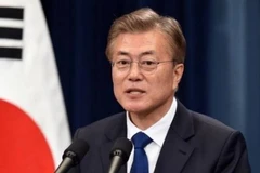 Tổng thống Hàn Quốc Moon Jae-in. (Nguồn: indianexpress)