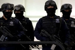 Lực lượng cảnh sát Mexico. (Nguồn: AP)