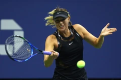 Sharapova giành chiến đầu ở trận ra quân US Open 2017. (Nguồn: Getty Images)