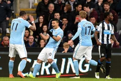 Aguero lập công nhưng Man City vẫn không thắng. (Nguồn: Getty Images)