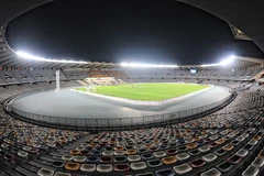 Sân Zayed Sports City, nơi Việt Nam sẽ đá trận ra quân với Iraq vào ngày 8/1.