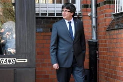 Cựu thủ hiến Catalonia Puidgemont. (Nguồn: Reuters)