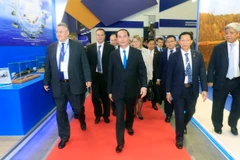 Chủ tịch nước Trần Đại Quang kết thúc chuyến thăm Liên bang Nga. (Ảnh: Nhan Sáng/TTXVN)