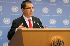 Ngoại trưởng Venezuela Jorge Arreaza. (Nguồn: ultimasnoticias.com.ve)