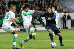 Ronaldo quyết tâm giúp Real ngược dòng trước Wolfsburg. (Nguồn: Reuters)