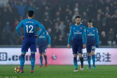 Arsenal lại phải nhận thêm thất bại nữa ở mùa này. (Nguồn: Reuters)