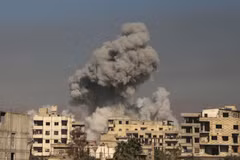 Hệ thống phòng thủ Syria bắn hạ tên lửa của Mỹ, Anh và Pháp 