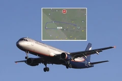 Máy bay phải quay lại và hạ cánh xuống sân bay Khanty-Mansiysk. (Nguồn: dailystar)