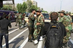 Lực lượng an ninh Iran. (Nguồn: Reuters)