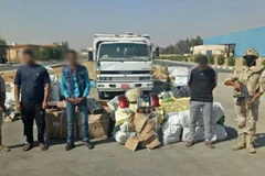 3 phần tử cực đoan bị bắt giữ. (Nguồn: ahram.org.eg)