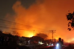 Sự cố đã được khắc phục. (Ảnh: Dương Chí Tưởng/Vietnam+)