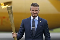 Tiền vệ David Beckham. (Nguồn: AP)