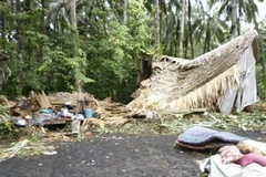 Một vụ động đất tại Solomon. (Nguồn: Xinhua)