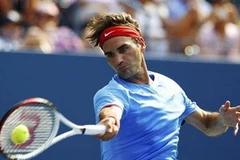 Federer chưa thua một set nào tại US Open 2012. (Nguồn: Reuters)
