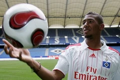 Jerome Boateng trong màu áo Hamburg. (Ảnh: TT&VH)
