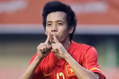 Văn Quyết đã có 5 bàn thắng tại SEA Games 26. (Ảnh: Quốc Khánh/TTXVN)