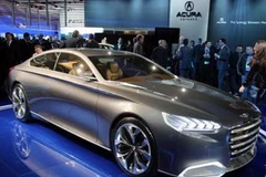 Hyundai Genesis sedan mới. (Nguồn: autoexpress.co.uk)