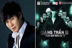 Ca sĩ Lý Hải và album của anh. (Ảnh: TT&VH)