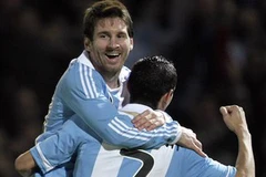 Nụ cười đã trở lại trên môi Messi. (Nguồn: Reuters)
