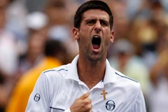 Djokovic hạnh phúc sau chiến thắng. (Nguồn: Getty Images)