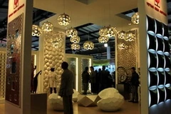 Triển lãm Vietbuild 2011 tổ chức trước đó tại Hà Nội. (Ảnh: Tuấn Anh/TTXVN)