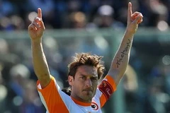 Totti đã có 201 bàn thắng tại Serie A. (Nguồn: Getty Images)