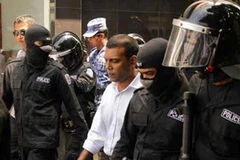 Cựu Tổng thống Maldives Mohamed Nasheed bị bắt. (Nguồn: AFP)