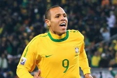 Tiền đạo Luis Fabiano của tuyển Brazil. (Nguồn: Getty Images)