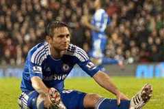 Lampard không thể giúp Chelsea giành chiến thắng. (Nguồn: Getty Images)