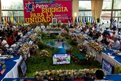 Quang cảnh hội nghị thượng đỉnh Petrocaribe. (Nguồn: AFP)