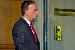 Ribery thất vọng sau khi CAS bác đơn kháng cáo của anh. (Ảnh: Reuters)