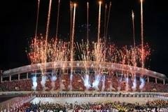 Lễ bế mạc SEA Games 25 cũng rất ấn tượng. (Ảnh: TT&VH)