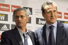 Valdano và Mourinho đã không cùng một hướng ngay từ ngày đầu. (Nguồn: Getty)
