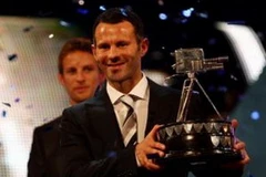 Ryan Giggs tại lễ trao giải. (Ảnh: AP)