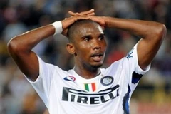 Eto'o thất vọng sau trận đấu. (Nguồn: AP)