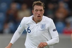 Phil Jones chơi ấn tượng trong màu áo U21 Anh. (Nguồn: Getty Images)