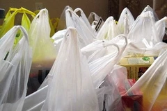 Túi nilon bị cấm sử dụng ở New Delhi.