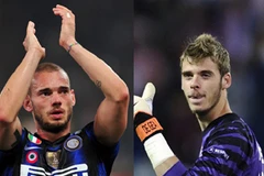 David de Gea và Wesley Sneijder là hai mục tiêu lớn trước mắt của M.U. (Nguồn: Getty)