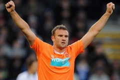 Hậu vệ Ian Evatt của Blackpool. (Nguồn: Getty Images)