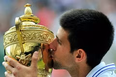 Djokovic - Ông vua mới của Wimbledon. (Nguồn: Getty)
