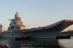 Tàu sân bay INS Vikramadity. (Nguồn: RIA Novosti)