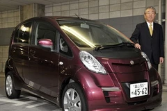 Mẫu xe điện "Like" của Mitsuoka Motor. (Ảnh: Getty Images)