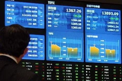 Chứng khoán châu Á giảm trong phiên giao dịch ngày 17/12. (Ảnh: Internet)